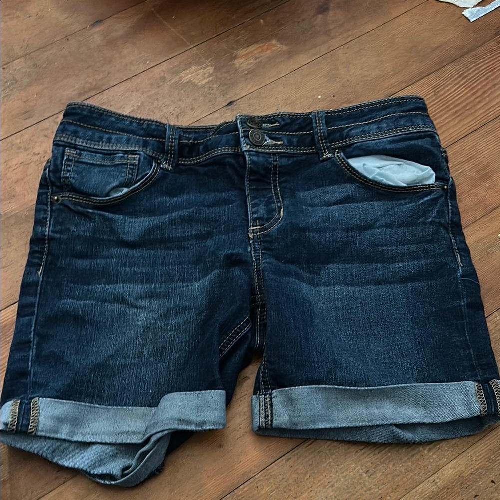 Denim Blue kids's Shorts size 16 women’s xxs